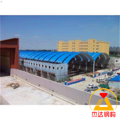 車(chē)庫(kù)鋼結(jié)構(gòu)拱形屋頂